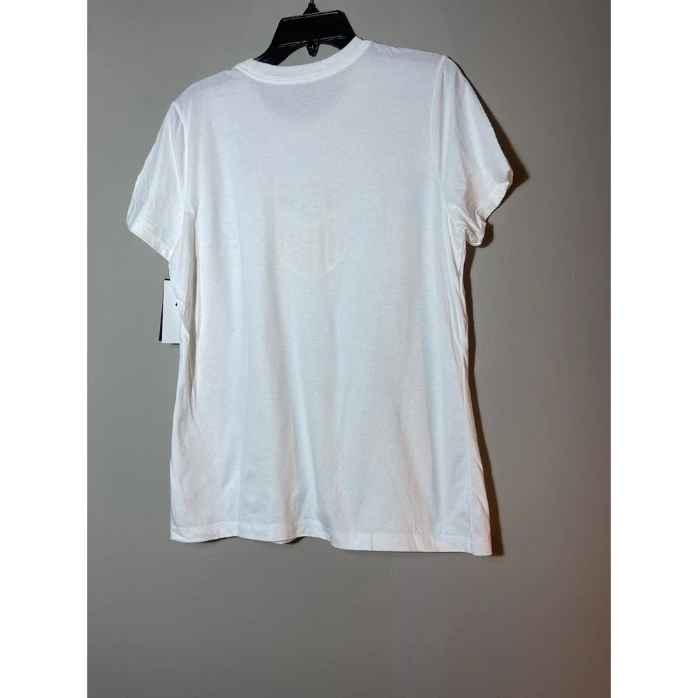 Nike Team USA Women's training Club Crest Cotton T-Shirt White Size XL New